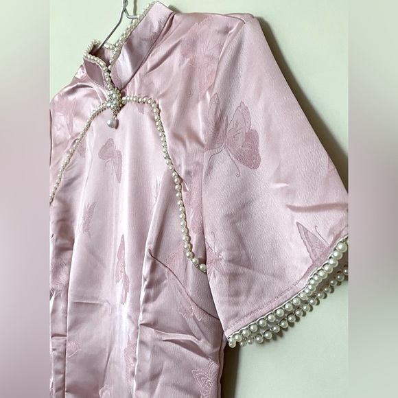 Traditional Chinese Cheongsam Qipao Dress - Picture 9 of 13